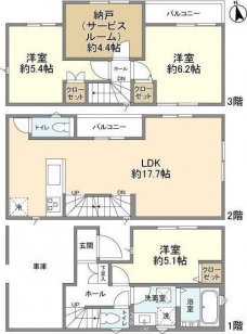 Kolet与野#23の間取り図