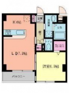 Root White Ⅲの間取り図
