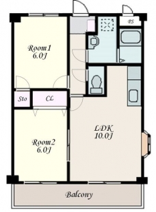 ソフィア蕨の間取り図