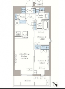 Ｌａ　Ｃｌａｉｒ南浦和の間取り図