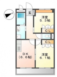 ＡＬＬＩＯＮの間取り図