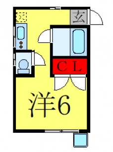 ビーグル上池袋の間取り図