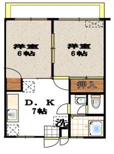 スターライトシティ小茂根の間取り図