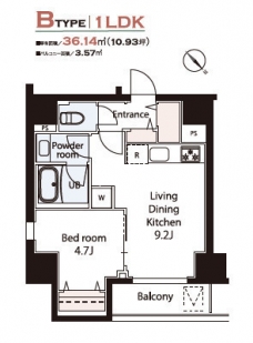 Weave Base -Asukayama Park 飛鳥山公園の間取り図