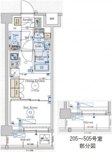 GENOVIA赤羽の間取り図