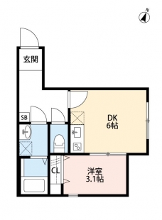 MK Residencyの間取り図
