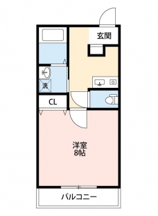 プレシャス新井宿の間取り図