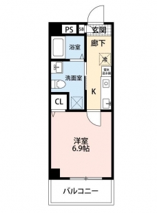 中台けやき苑の間取り図