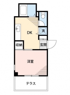 サザンテラスの間取り図