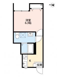 京レジデンスの間取り図