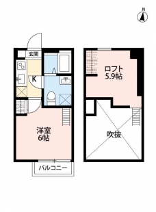 Plumerie東浦和(プルメリエヒガシウラワ)の間取り図