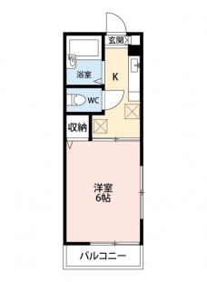 レピュートなかむらの間取り図