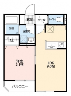 Blanc Cube 赤羽の間取り図