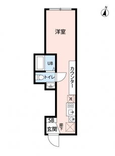 GLICION蓮根の間取り図