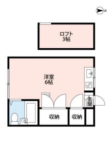 カーサー・タナカの間取り図