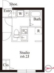 トグル椎名町の間取り図