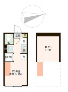 Aurora Fujimidaiの間取り図