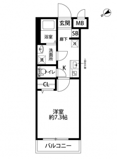 ディアレイシャス成増の間取り図
