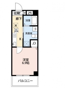 中台けやき苑の間取り図