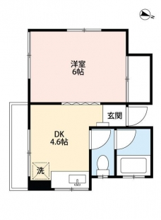 第ニ泉ハイツの間取り図