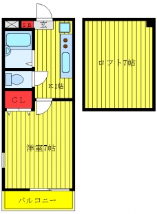 グリーンパレスの間取り図