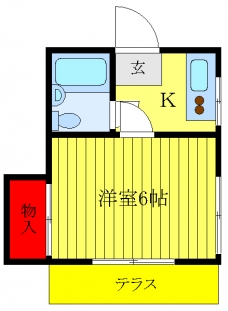 グリーンコーポの間取り図