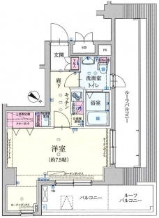LEXE AZEST赤羽の間取り図