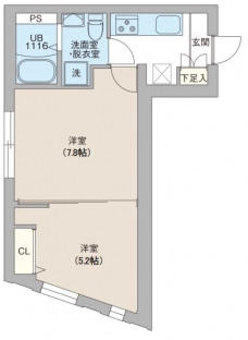 レピュア板橋レジデンスⅡの間取り図