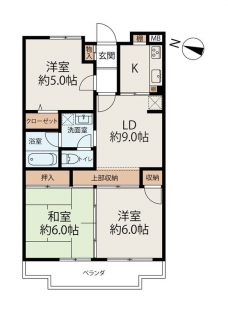 アーバンルミネの間取り図