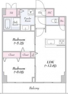 ロイジェント志村坂上の間取り図