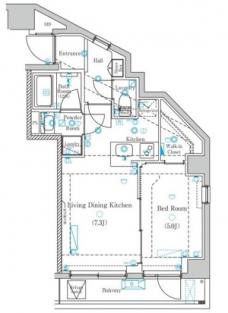 DIPS大山幸町の間取り図