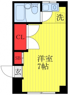 石川ビルの間取り図