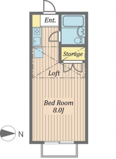 サニーヴィラの間取り図