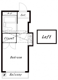 TKハイツの間取り図