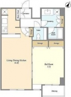 ナーベルお茶の水の間取り図