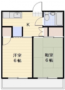 ロイヤルマンション今井の間取り図