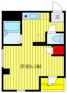 グランシャリオ蓮沼の間取り図