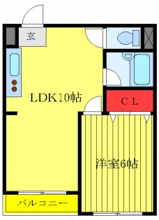 アルス赤羽の間取り図
