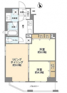日神デュオステージ王子の間取り図
