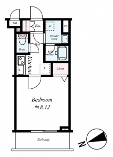 パティーナ練馬平和台の間取り図