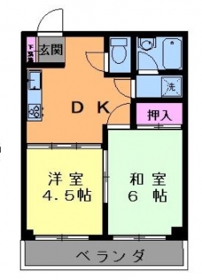 Ｋ＆５０１の間取り図