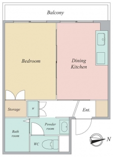 ロイヤルパレス綾瀬の間取り図