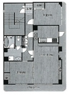 領家ハウスの間取り図
