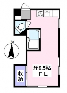 ひかりハイツの間取り図
