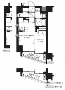 フレンシア椎名町の間取り図