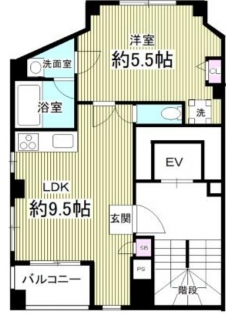 スワンレイク本郷の間取り図