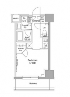 ザ・パークハビオ駒込の間取り図
