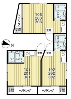 ＮＫＨ並木の間取り図
