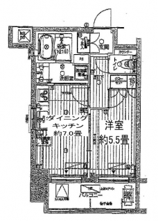 アークプラザ荒川公園の間取り図
