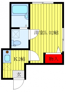 ブルーレジデンス赤羽Ⅲの間取り図